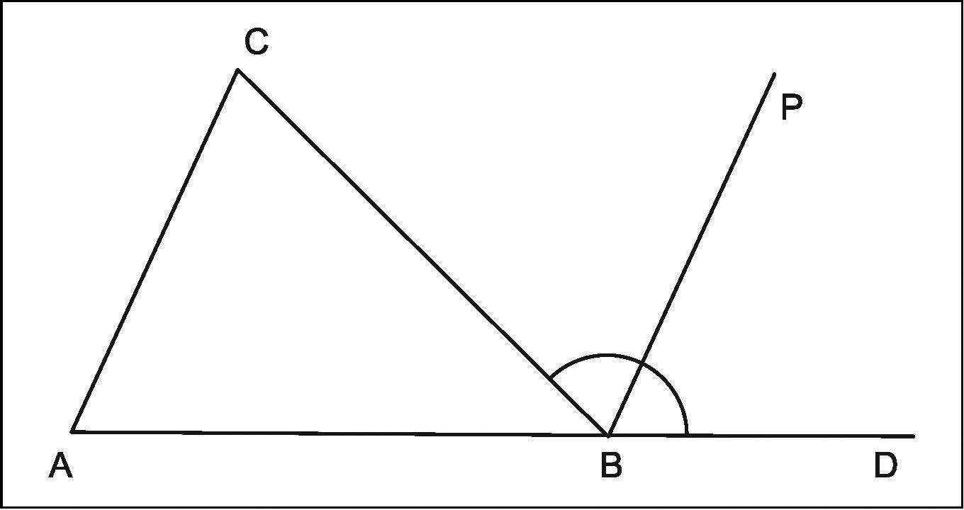 angolo esterno, teoremi dell' in "Enciclopedia della Matematica"