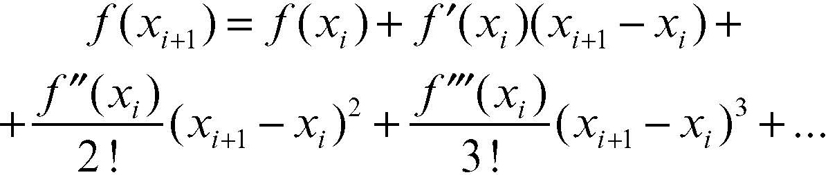 Sviluppo In Serie Di Taylor.Derivazione Numerica In Enciclopedia Della Matematica