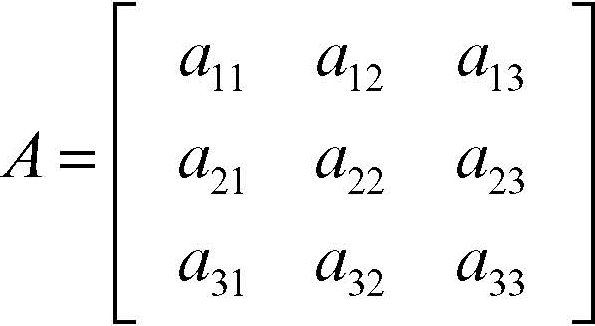 Determinante In Enciclopedia Della Matematica