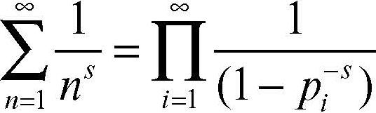 Eulero, prodotto di in 