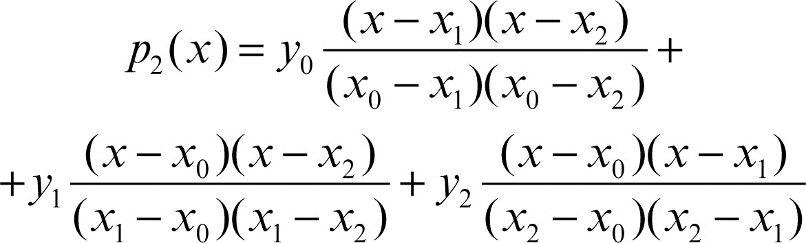 Lagrange Interpolazione Di In Enciclopedia Della Matematica 3560