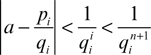 Liouville, criterio di in