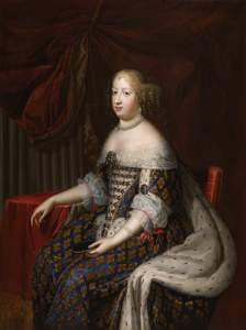 Marìa Terèsa d'Asburgo-Spagna regina di Francia