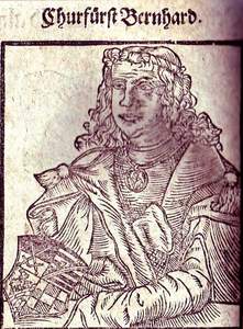 Bernardo di Anhalt duca di Sassonia