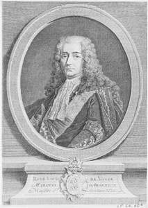 Argenson, René-Louis de Voyer de Paulmy marchese d'