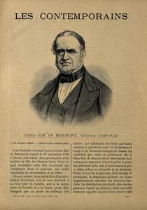 Élie de Beaumont, Jean-Baptiste-Léonce