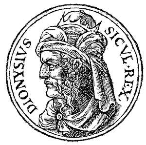 Dionìsio I il Vecchio tiranno di Siracusa