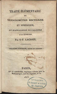 Lacroix, Sylvestre-François