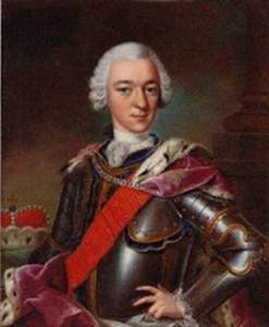 Carlo Filippo Teodòro principe elettore del Palatinato e di Baviera