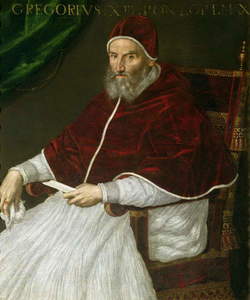 Gregòrio XIII papa