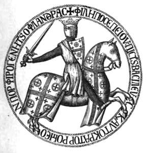 Filippo di Courtenay imperatore titolare di Costantinopoli