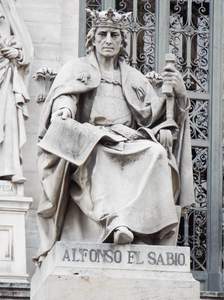 Alfònso X il Saggio re di Castiglia e di León