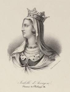 Isabèlla d'Aragona regina di Francia