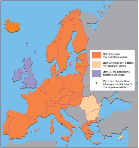 L'Europa di Schengen