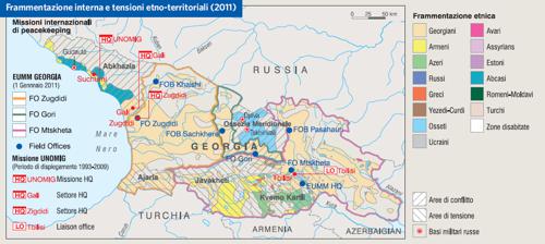 Frammentazione e tensioni etno-territoriali