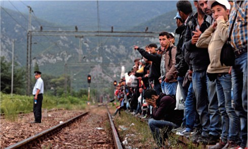 Migranti siriani