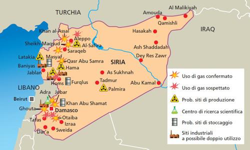 Armi chimiche in Siria