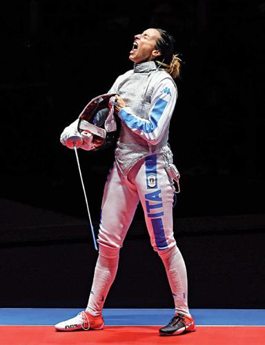 Elisa Di Francisca esulta