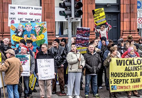 Manifestazione a Dublino