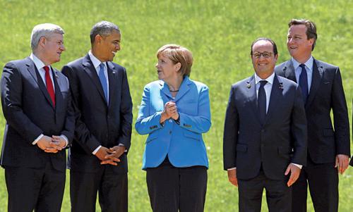 Alcuni protagonisti del G7