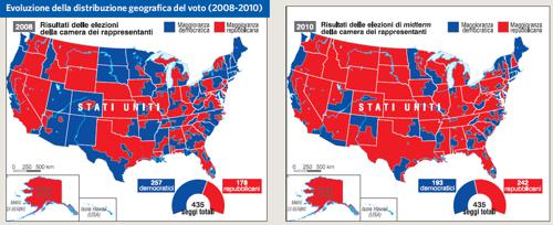 Distribuzione geografica del voto