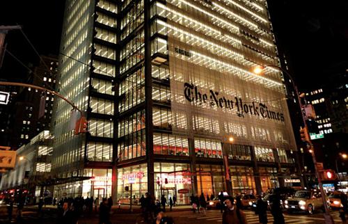 Sede del New York Times