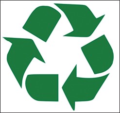 Simbolo materiali riciclabili