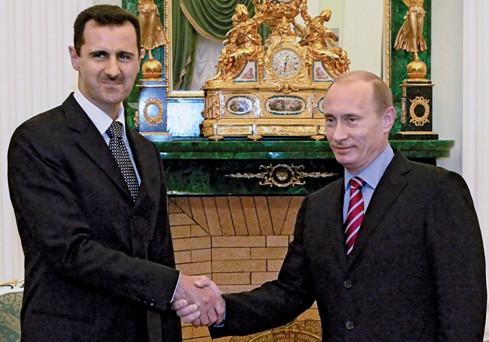 al-Assad e Putin