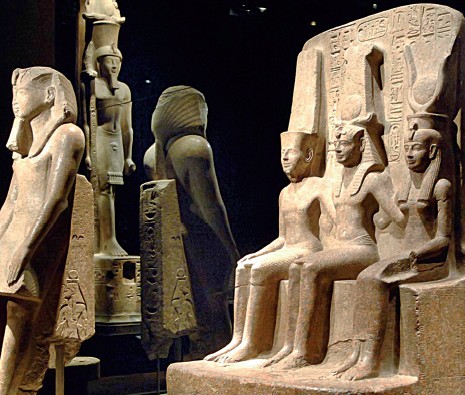 Allestimento del Museo egizio