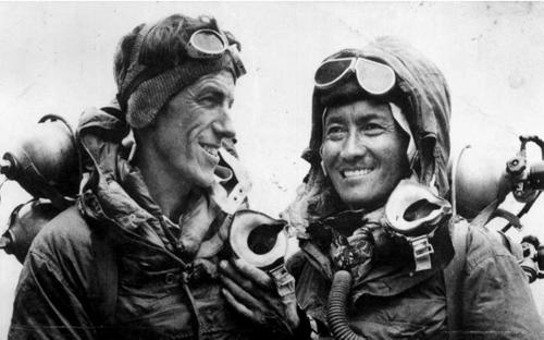 Edmund P. Hillary e Tenzing Norgay